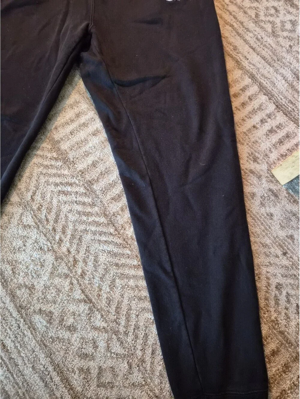 Champion Sweatpants Mens XLarge Black Authentic Athleticwear Fleece Lined